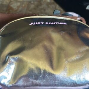 Juicy Couture Gold Cosmetic Bag